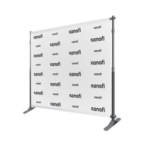 Sanofi Backdrop Banner (White)