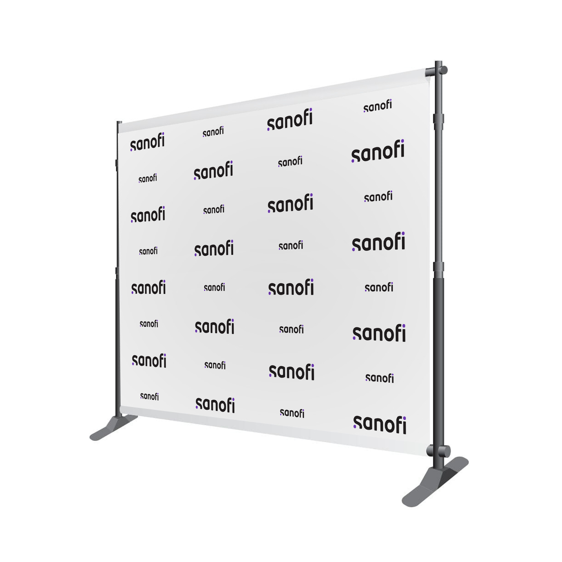 Sanofi Backdrop Banner (White)